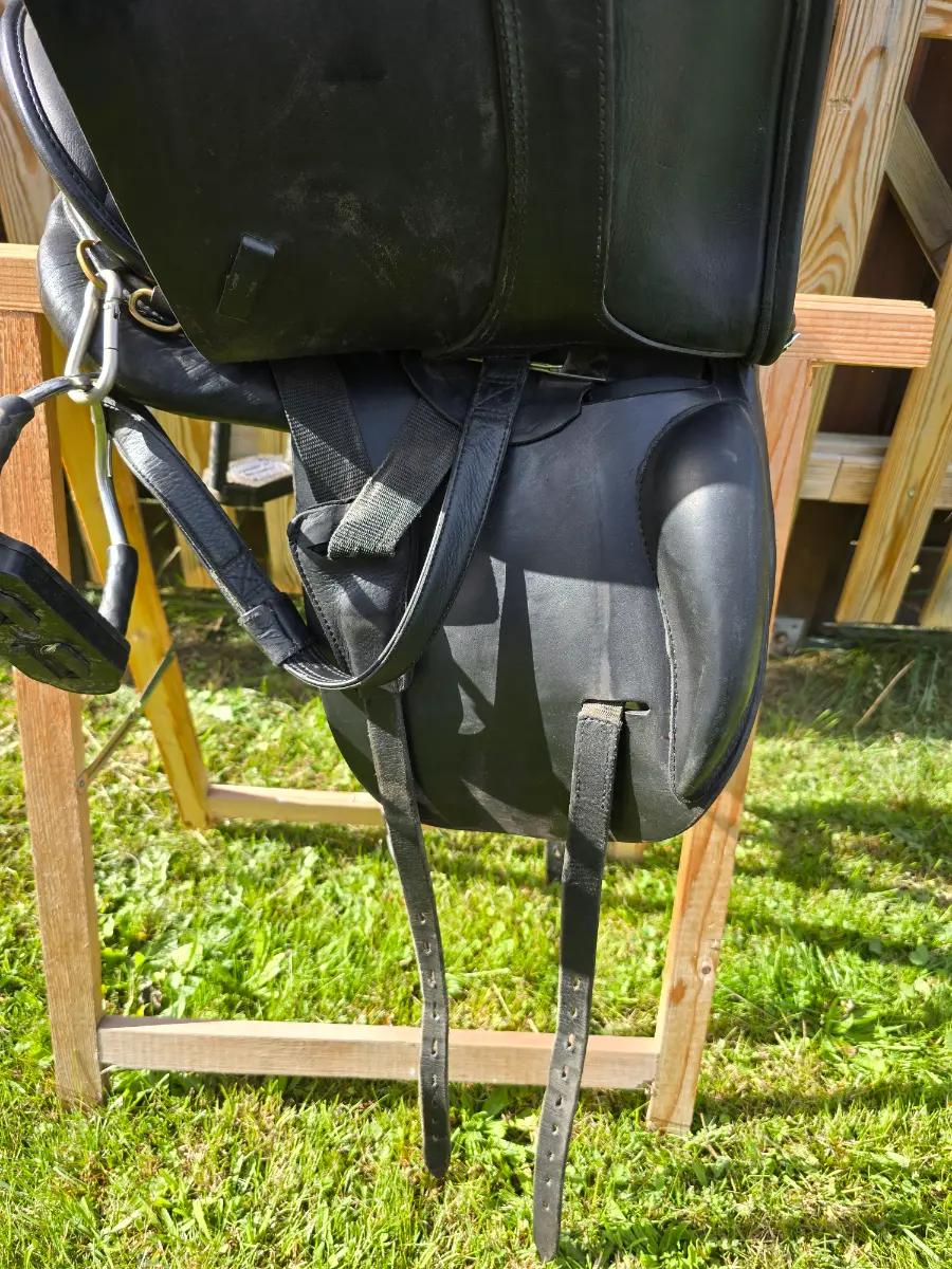 Massimo Vielseitigkeitssattel Wanderreiten 17,5" – Vorschau 4