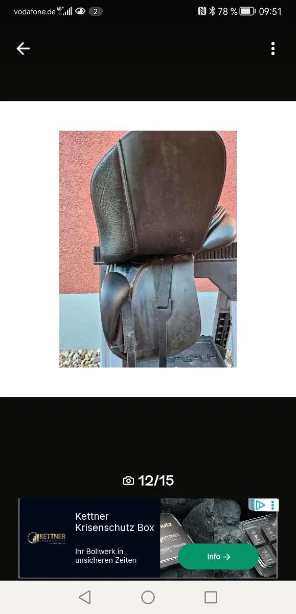Passier Dressursattel Compact  17" – Vorschau 10