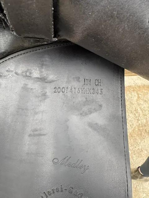 Niedersüß Dressursattel Medley 17,5" – Vorschau 7