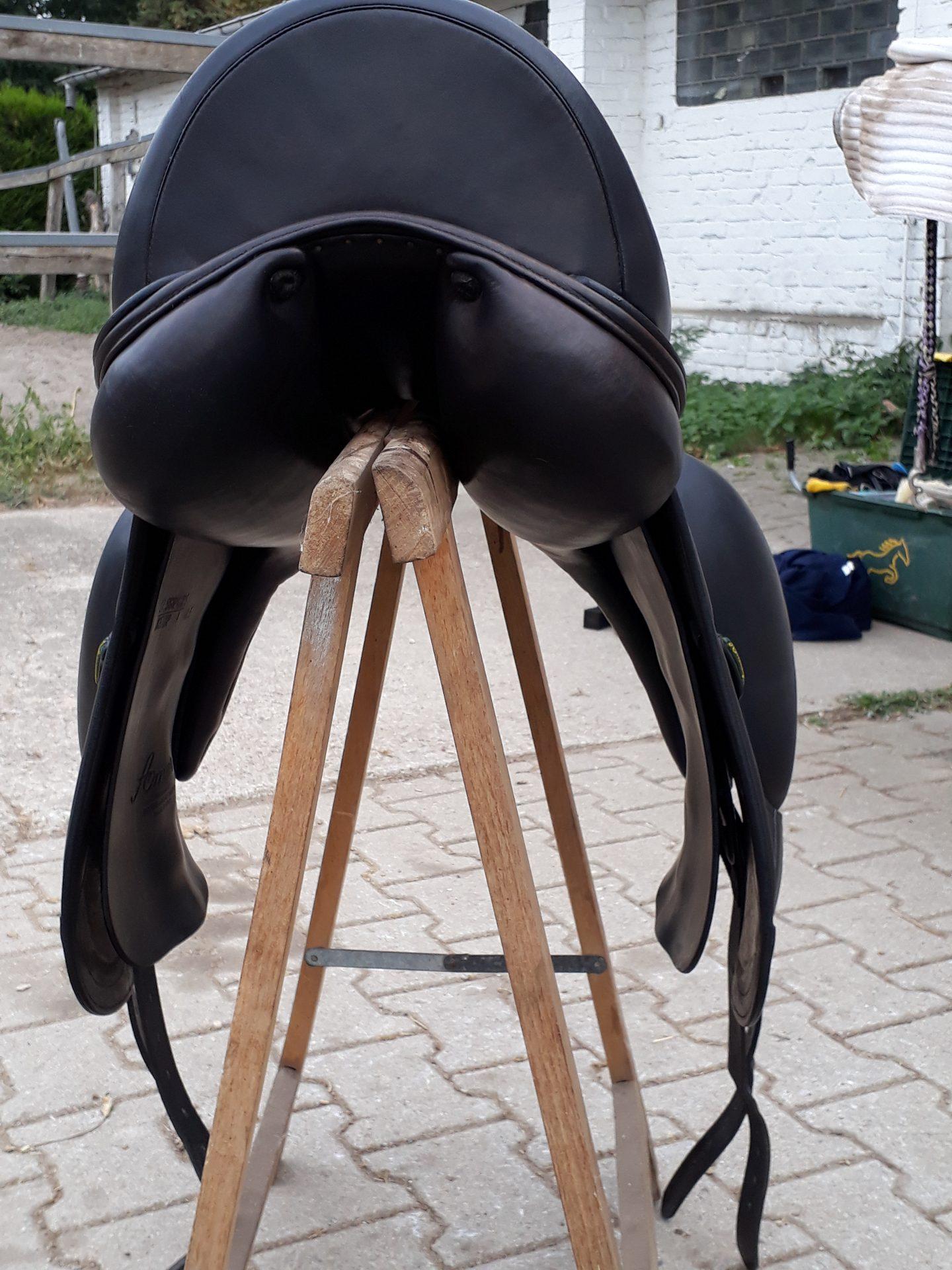 Amerigo Dressursattel Dressage Cervia II Pine 17,5' – Vorschau 3